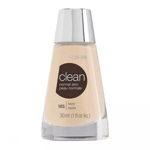 🆕 COVERGIRL Clean Normal Skin Liquid Foundation, 105 Ivory, 30 ml.